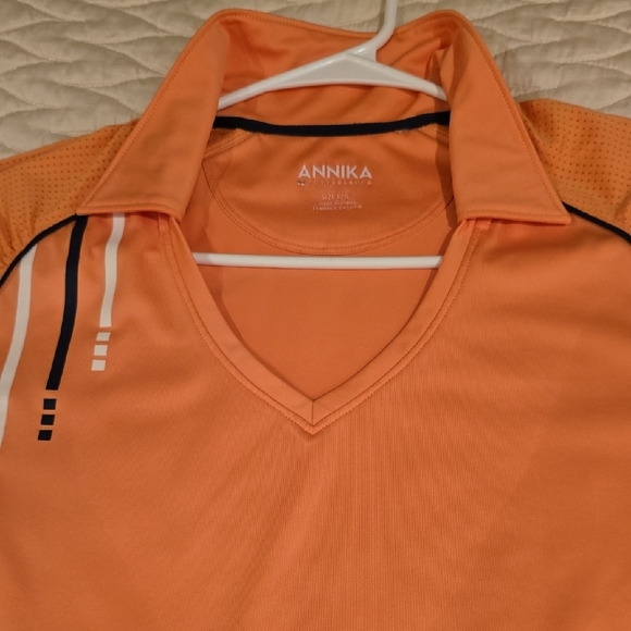 Adidas Orange Sleeveless Polo Jersey - Picture 5 of 13